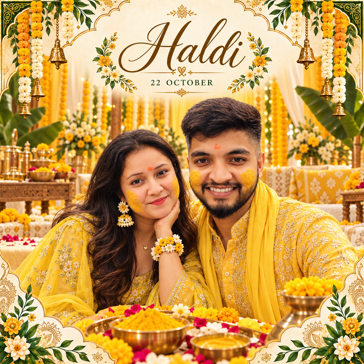 Tilak & Haldi - Akash & Rashmi